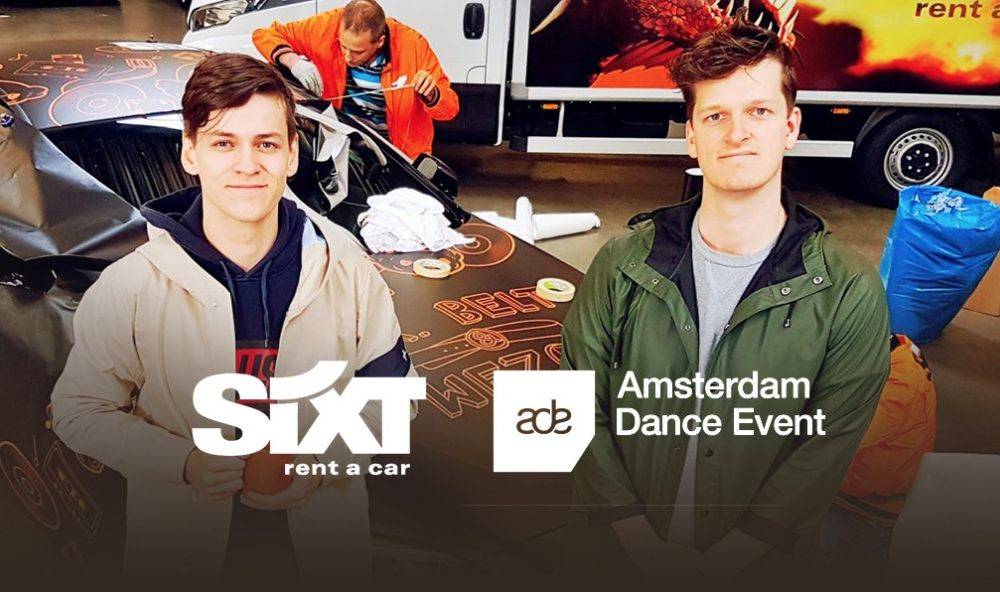 Mr. Belt & Wezol's ADE demo ride with SIXT